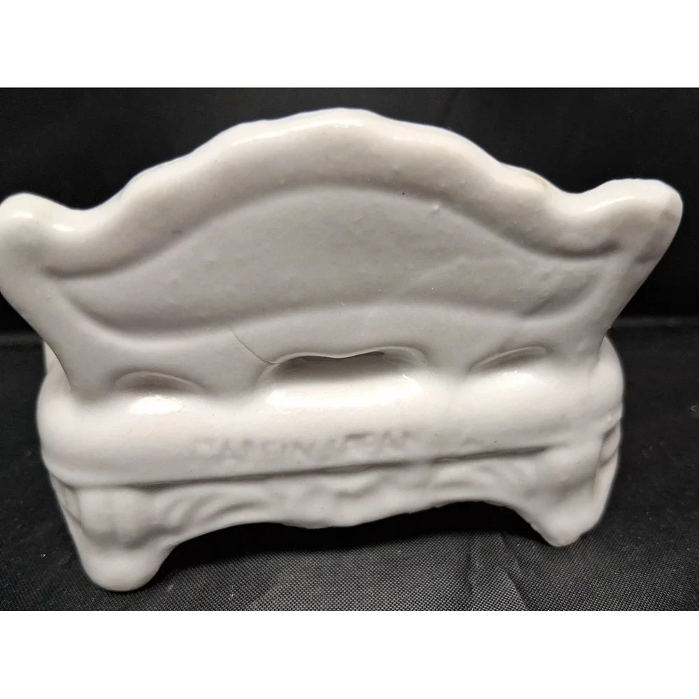 Chest of Drawers Triket box with couch both porcelain made in Germany